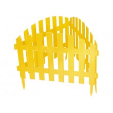 Забор декоративный Ампир, 28 х 300 см, желтый Россия