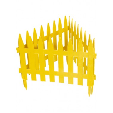 Купить Забор декоративный Рейка, 28 х 300 см, желтый Россия