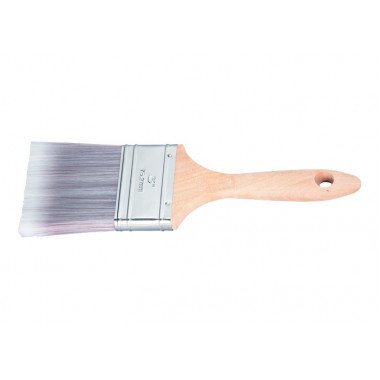 Купить Кисть плоская Platinum 1.5, искусственная щетина, деревянная ручка MATRIX