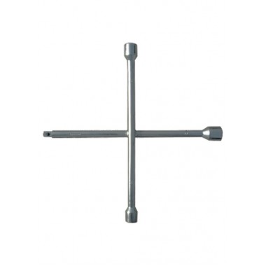 Купить Ключ-крест баллонный, 17 х 19 х 21 мм, под квадрат 1/2, толщина 16 мм MATRIX
