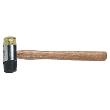 Купить Молоток рихтовочный, бойки 35 мм, комбинированная головка, деревянная ручка SPARTA