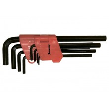 Набор ключей имбусовых HEX, 1,5–10 мм, CrV, 9 шт., удлиненные MATRIX