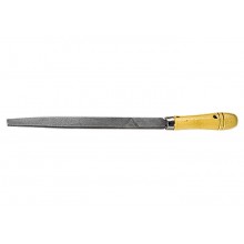 Напильник, 200 мм, плоский, деревянная ручка СИБРТЕХ