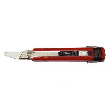 Купить Нож, 18 мм, два выдвижных лезвия, (нож, 18 мм, и пилка) MATRIX MASTER
