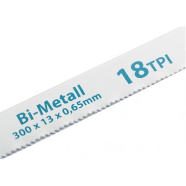 Купить Полотна для ножовки по металлу, 300 мм, 18TPI, BIM, 2 шт. GROSS