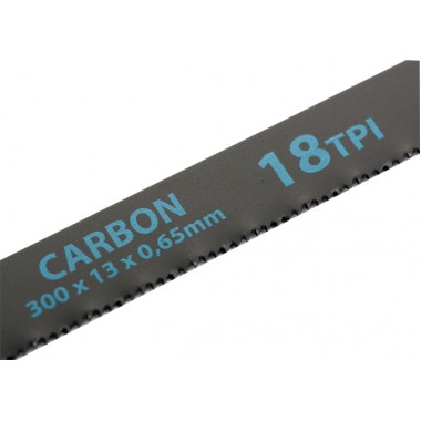Купить Полотна для ножовки по металлу, 300 мм, 18TPI, Carbon, 2 шт. GROSS