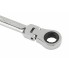 Купить Ключ комбинированный трещоточный, 12мм, CrV, шарнирный, зерк.хром MATRIX PROFESSIONAL