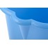 Купить Ведро пластмассовое прямоугольное 16л, голубое ТМ Elfe light Россия